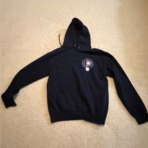 Elegant Black Hoodie Sweater